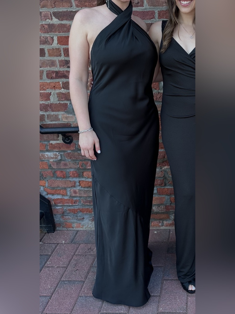 Show Me Your Mumu- Jasmine Halter Maxi Dress in Black